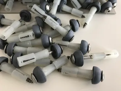 Produktbild von DSH2 Abstand Set aus V2A zur Befestigung von Well- und Trapezplatten 100st