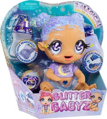 Obrázek produktu pro MGA Entertainment Glitter Babyz Doll Series 2 Selena Stargazer