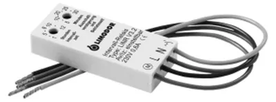 Produktbild von Intervallrelais LINR, 230 VAC/50 Hz, 0,6 A, einstellbare Ausschaltverzögerung/Betriebszeit, 47x20x9 mm