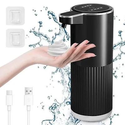 Zdjęcie produktu dla Dozownik mydła automatyczny pianka bezdotykowy ładowanie USB 400ML