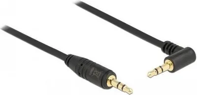 Produktbild von DeLOCK 5m 3.5mm M/M, 3.5mm, Stecker, 3.5mm, Stecker, 5 m, Schwarz