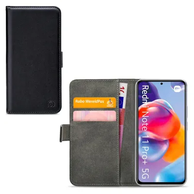 Image de Étui Mobilize Classic Gelly Wallet pour Xiaomi Redmi Note 11 Pro Plus 5G - Étui à rabat avec porte-monnaie - Noir