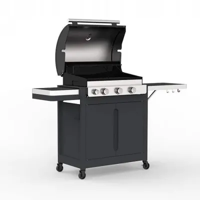 Zdjęcie produktu dla Grill Gazowy Barbecook Stella 3201 Duży I Mocy 14.6Kw Żeliwny Ruszt Solidny