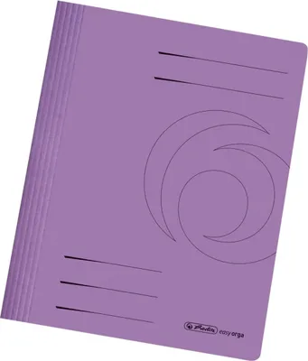 Produktbild von herlitz Schnellhefter - DIN A4 - Manila-Karton - blau-violett - 25 Stück