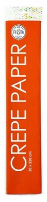 Produktbild von Globos Krepppapier orange, 50x250cm