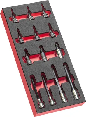 Image de Facom Schaumstoffmod. 13x Torx Stecks. 1/2Z