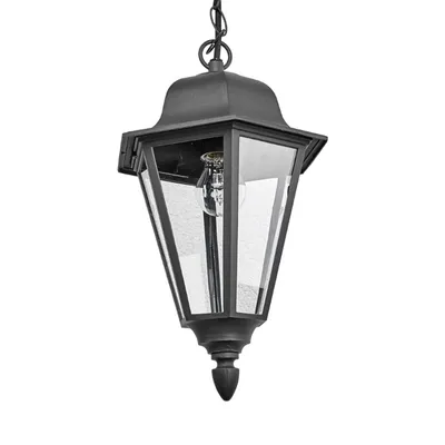 Produktbild von Lindby Außenhängeleuchte Edana, 40 cm, anthrazit, E27, IP44