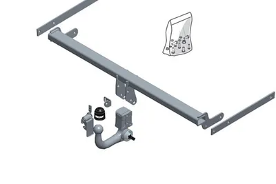 Produktbild von BRINK 679400 Anhängerkupplung 1250kg Max für SKODA Scala Schrägheck