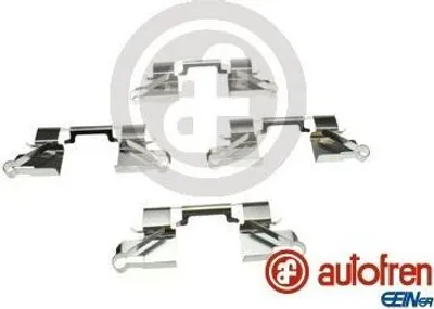 Produktbild von AUTOFREN SEINSA D42908A Zubehörsatz Scheibenbremsbelag Vorne für NISSAN NP300 Navara Pickup (D40) für MITSUBISHI L 200 / Triton Pickup (KJ, KK, KL)