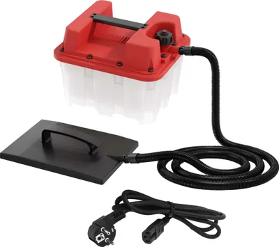 Produktbild von Wiltec Dampf Tapetenablöser 2200 W, Tapetenlöser mit 4,5 L Behälter und 70 min Laufzeit, chemieloser und robuster Tapetenentferner