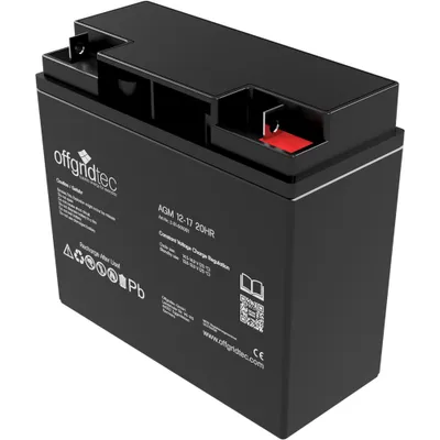 Produktbild von Offgridtec® AGM 17Ah 20HR 12V - Solar Batterie Akku Extrem zyklenfest