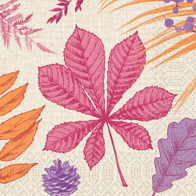 Produktbild von Duni Tissue Servietten 3 lagig 33 x 33cm Bright Autumn 250 Stück