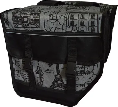 Produktbild von FAHRRADTASCHE ab 26 Zoll Satteltasche Gepäckträgetasche Doppelt 25. Duo - City