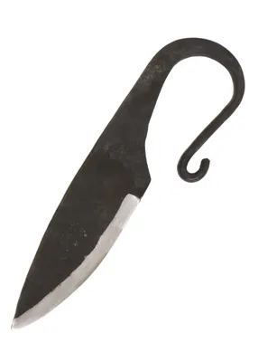 Produktbild von Handgeschmiedetes Wikingermesser mit Lederscheide