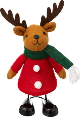 Produktbild von Weihnachtsmann, Schneemann und Rentiere als Dekoration, H. 22 cm