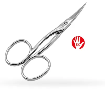 Immagine prodotto di Forbici per cuticole PREMAX per mancini - Collezione CLASSICA 89324 C50 - Acciaio al carbonio – Nichel 9 cm / 3,5