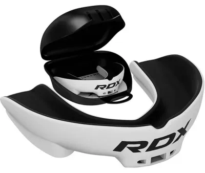 Produktbild von RDX 3w Zahnschutz für ADULTS, weiß und schwarz
