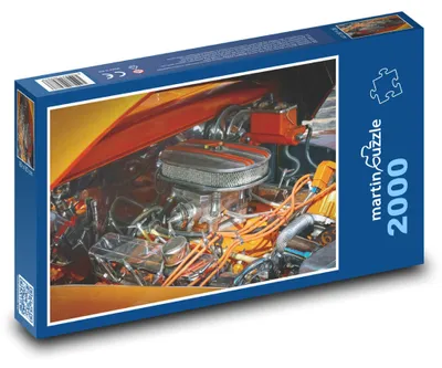 Produktbild von Puzzle 2000 Motor im Automobil - martinpuzzle
