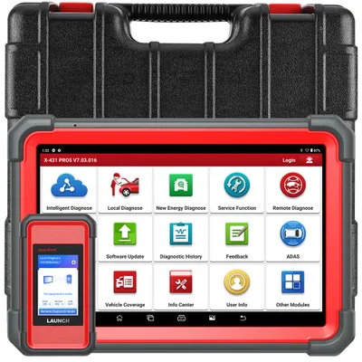 Produktbild von LAUNCH X431 PRO5 kfz Diagnosewerkzeuge Intelligente Topologie J2534 Programmiertool Bidirektionales Gerätetool mit Intelligent Box 3.0 Online-Codierung