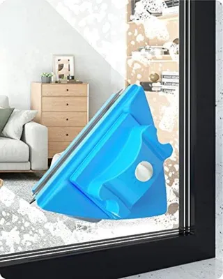 Immagine prodotto di Pulitore magnetico per finestre - Pulitore per vetri a doppia finestra