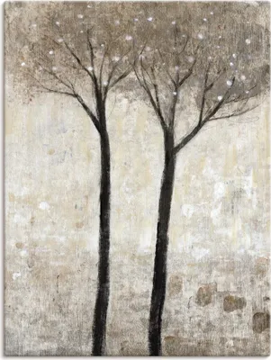 Produktbild von ARTland Leinwandbild Blühender Baum II Größe: 90x120 cm