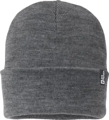 Produktbild von Jack Wolfskin RIB BEANIE grey heather