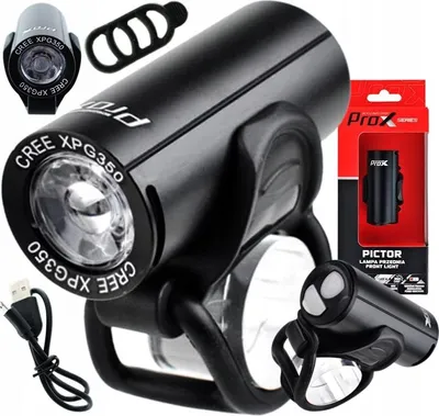 Produktbild von Leistungsstarke Fahrrad-Vorderlampe 350 Lm Prox Pictor