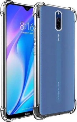 Image de Coque Silicone Renforcée pour Xiaomi Redmi 8A - Transparent KP30179