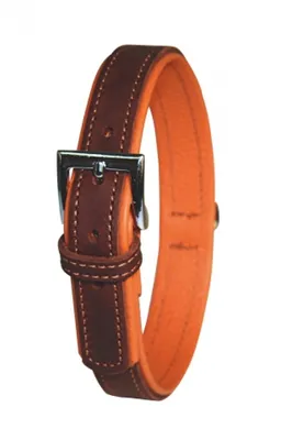 Produktbild von VEGAS HQ Halsband, braun 35mm / 50 - 58 cm