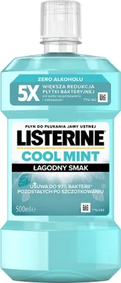Produktbild von Listerine Cool Mint Płyn do płukania jamy ustnej Łagodny Smak, 500 ml