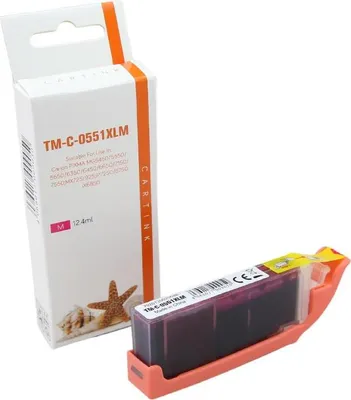 Produktbild von magenta Tinte/Tintenpatrone 4.3-CLI551m-XL kompatibel mit Canon CLI-551m-XL [ 6445B001 ]