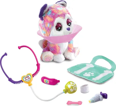 Zdjęcie produktu dla VTech Whoopie, die tapfere Hunde-Patientin, 4 lat(a), Brzmienie, Funkcja mówienia, Wymagane baterie, AA, Plastik, Plusz
