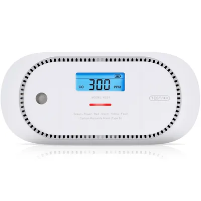 Produktbild von X-Sense XC01 Kohlenmonoxiddetektor - 10-Jahres-Batterie - 10-Jahres-Figaro®-Sensor - LCD-Display - Entspricht der europäischen Norm - CO-melder