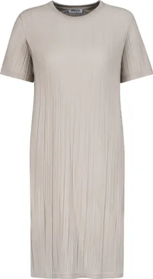 Produktbild von Sublevel Geripptes Kleid mit kurzem Ärmel und Rundhals Größe: M