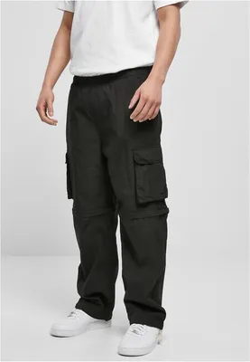 Image de Urban Classics Pantalon Zip Away noir - XL
