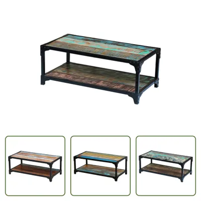 Produktbild von The Living Store Couchtisch Altholz Massiv