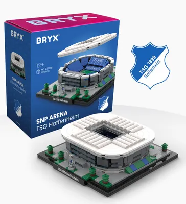 Produktbild von BRYX SNP Arena TSG Hoffenheim – Klemmbaustein-Stadionmodell