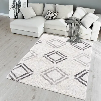 Produktbild von Teppich EVRA 7005 LIGHT GRAY2 80X150