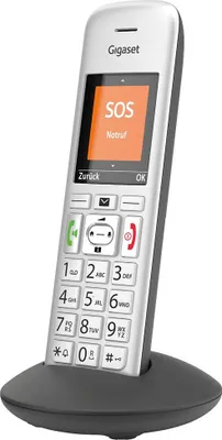 Produktbild von Gigaset E390HX silber-schwarz