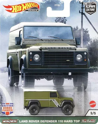 Produktbild von Hot Wheels GRJ63 - Premium Car Culture - Land Rover Denfender 110 Panel