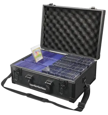 Immagine prodotto di Omgoods - Contenitore portatile per più di 600 carte, con tracolla