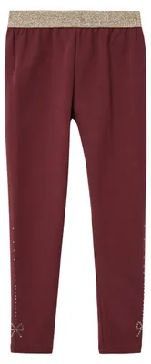 Productafbeelding van s.Oliver comfort leggings met glinsterende details en opdruk