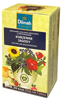 Zdjęcie produktu dla Dilmah Napar Owocowy Korzenne Jagody 20 Torebek