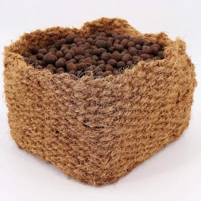 Produktbild von Famanu Pflanzenkorb aus Kokosfaser - 20 x 20 x 15 cm