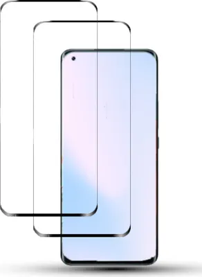 Obrázok produktu pre 2-balenie XIAOMI MI 11 LITE Ochranné sklo na displej - Tvrdené sklo 9H - Super kvalita 3D