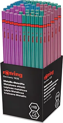 Produktbild von rotring Bleistift METALLIC im 72er Köcher