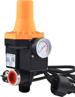 Produktbild von Agora-Tec® Pumpen Steuerung Druckschalter Durchflusswächter mit Trockenlaufschutz AT-DWv-4 verkabelt