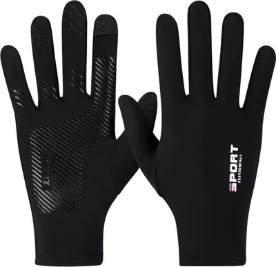 Imagen del producto de Guantes deportivos – compatibles con pantallas táctiles, talla L