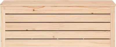 Produktbild von vidaXL Truhe 89x36,5x33 cm Massivholz Kiefer
