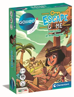 Produktbild von Clementoni Escape Game - Schatzsuche im Alten Äqypten